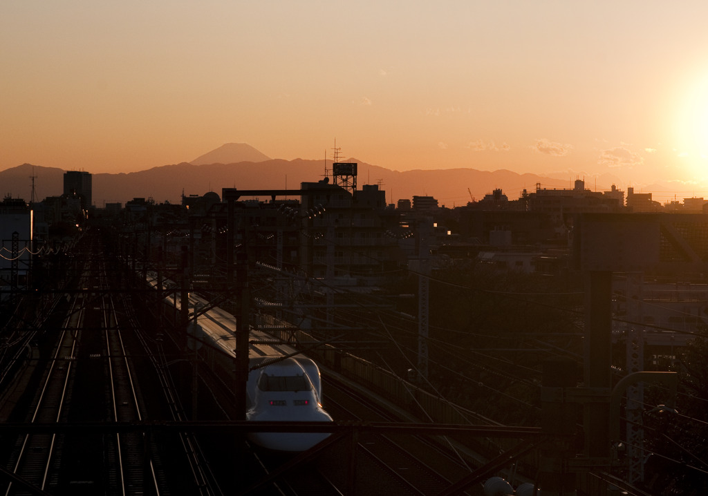 Mt.Fuji from Tokyo