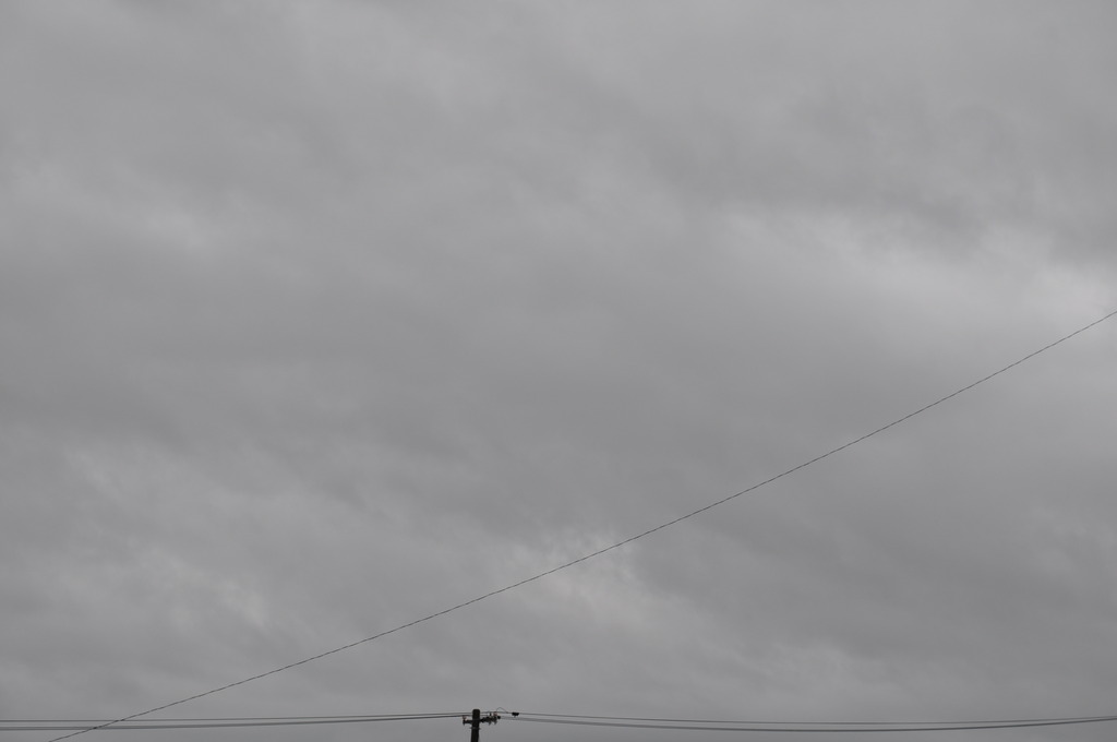 台風の雲