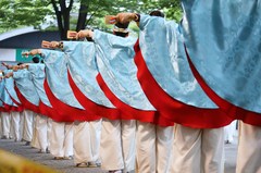 やはりよさこいはきれいだ