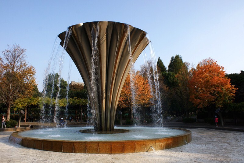 赤塚公園の噴水