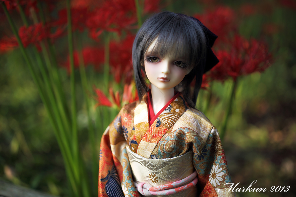 恋桜月と彼岸花のポートレート By Markun Id 写真共有サイト Photohito