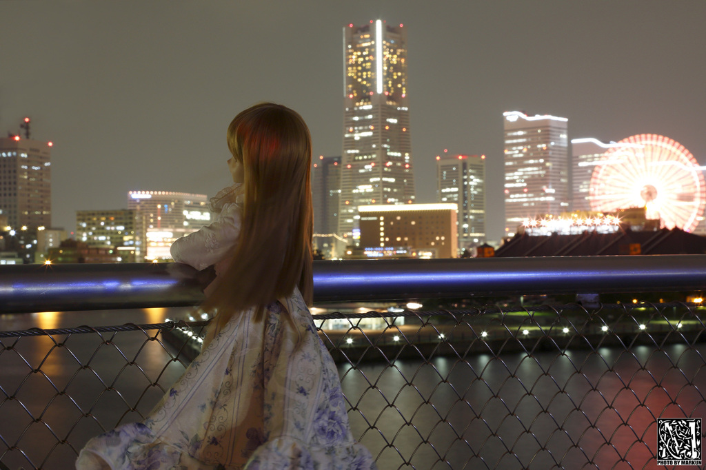 大桟橋で出会った少女