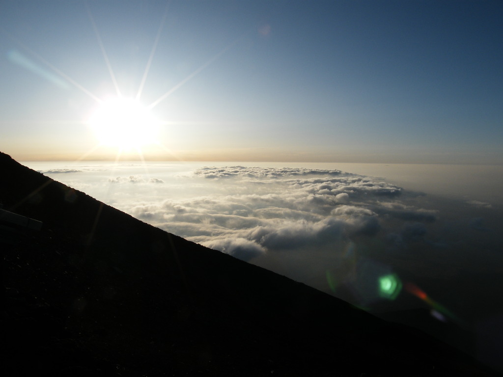 富士山　御来光２