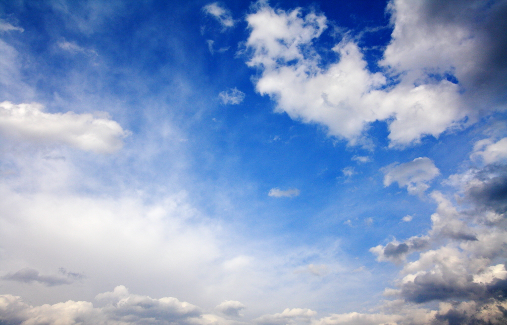 久しぶりに撮れた、青空