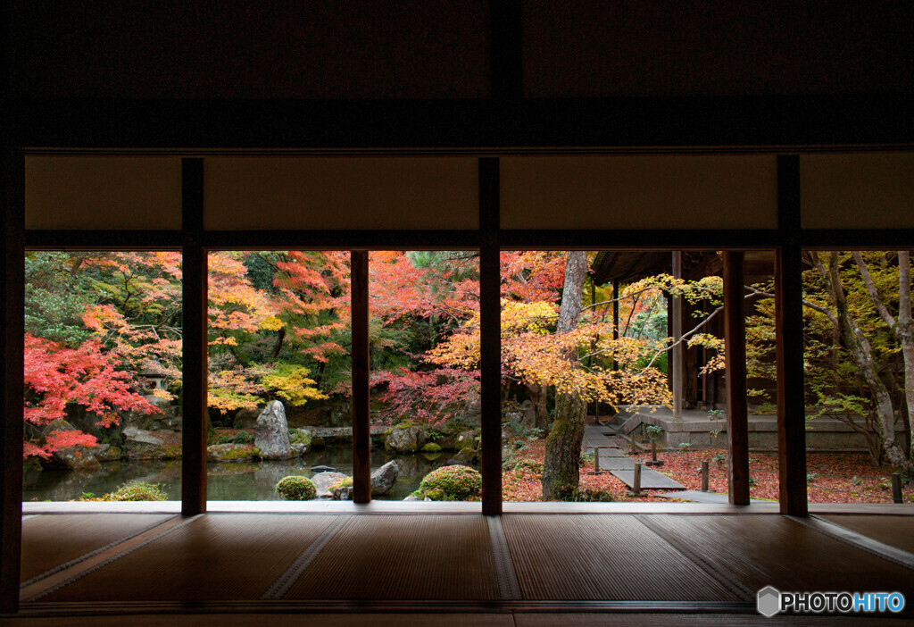 蓮華寺額縁庭園