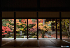 蓮華寺額縁庭園