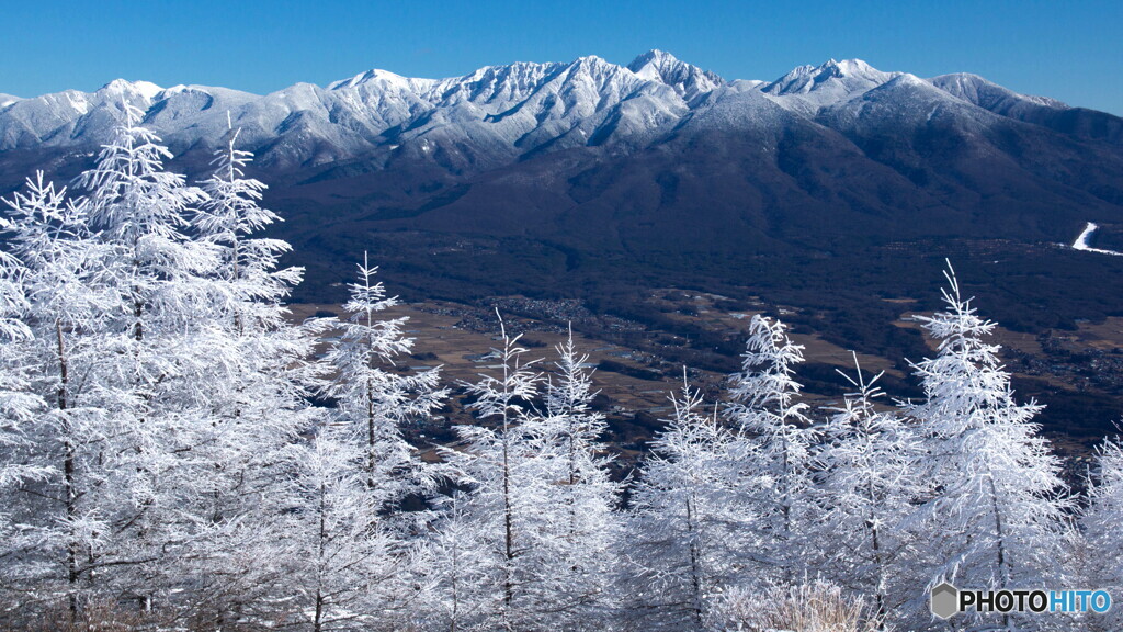 厳冬八ヶ岳