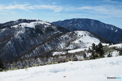 横川山から恵那山
