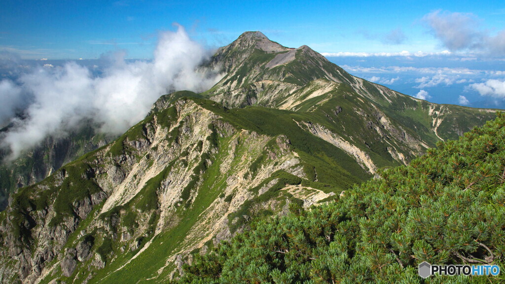 秀麗笠ヶ岳