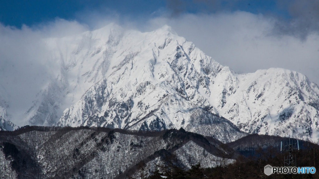 厳冬鹿島槍ヶ岳