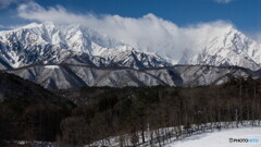厳冬後立山