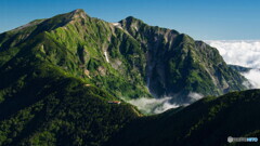 威風堂々鹿島槍ヶ岳