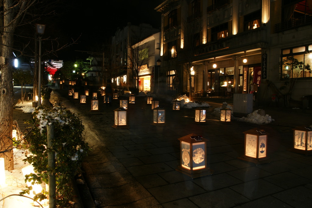 善光寺 灯明祭り