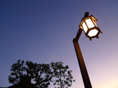 夕暮れ