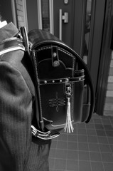 真新しいランドセル