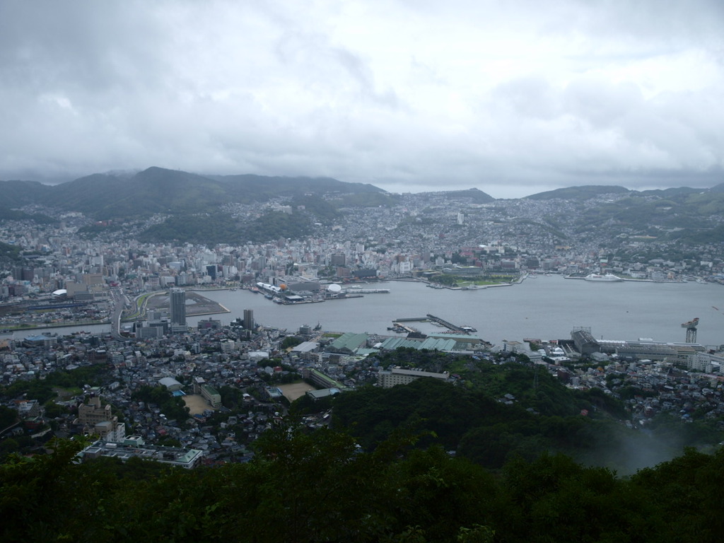 稲佐山展望台より