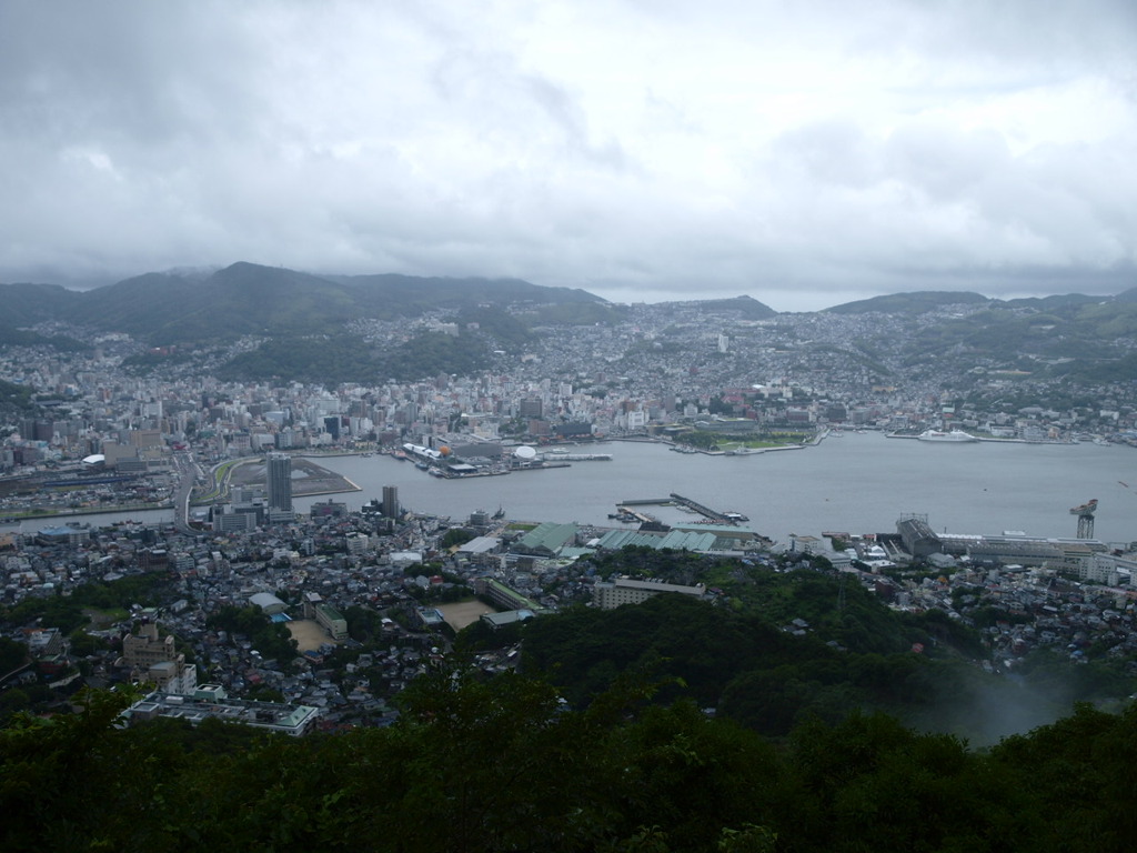 稲佐山展望台より