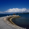 雲と海と道