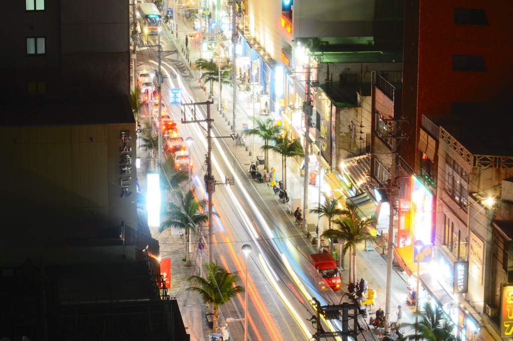 国際通りの夜
