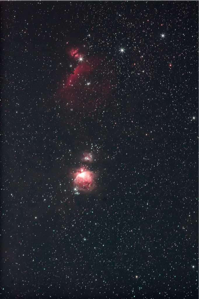 三つ星の下