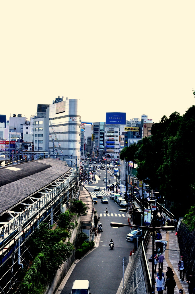 上野駅公園口からの風景