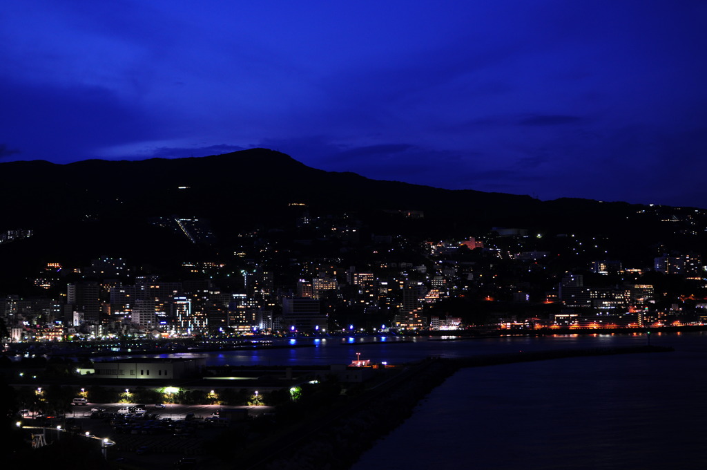 熱海の夜景