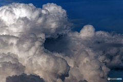 In the clouds