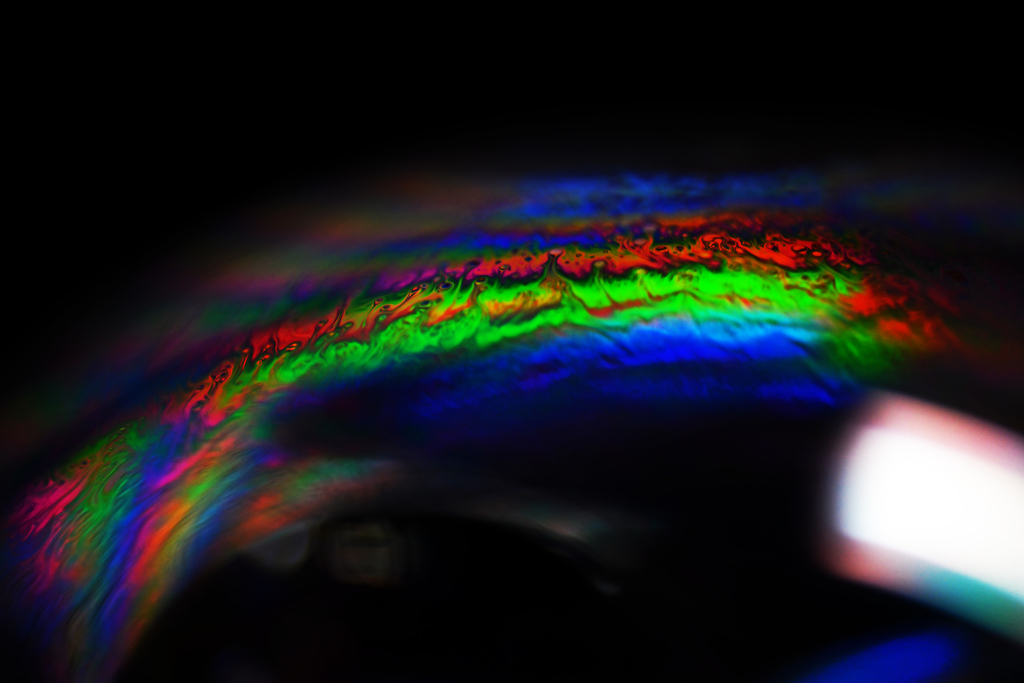 シャボン膜模様