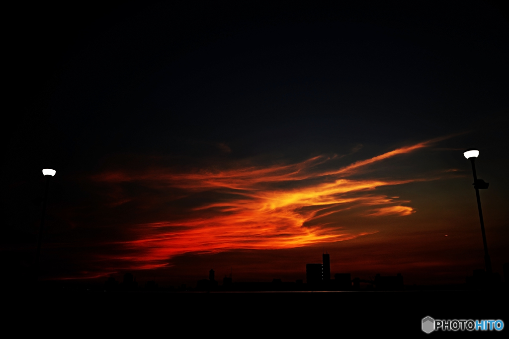 ・夕焼け・
