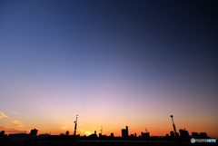 夕空グラデーション