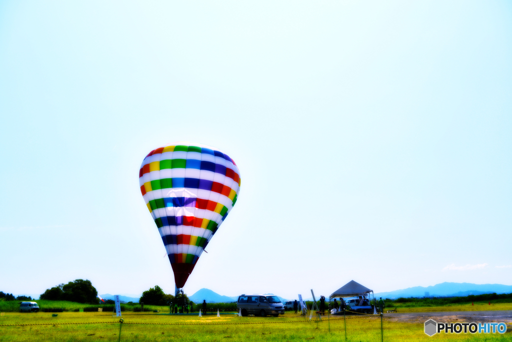 熱気球＿