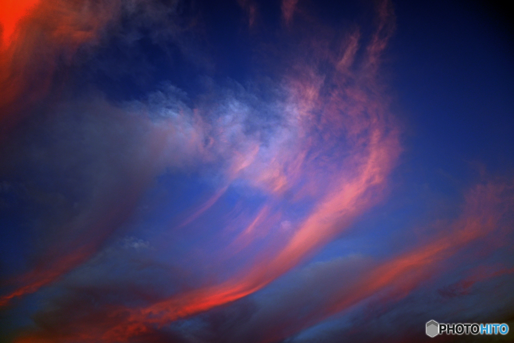 夕空～
