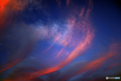 夕空～