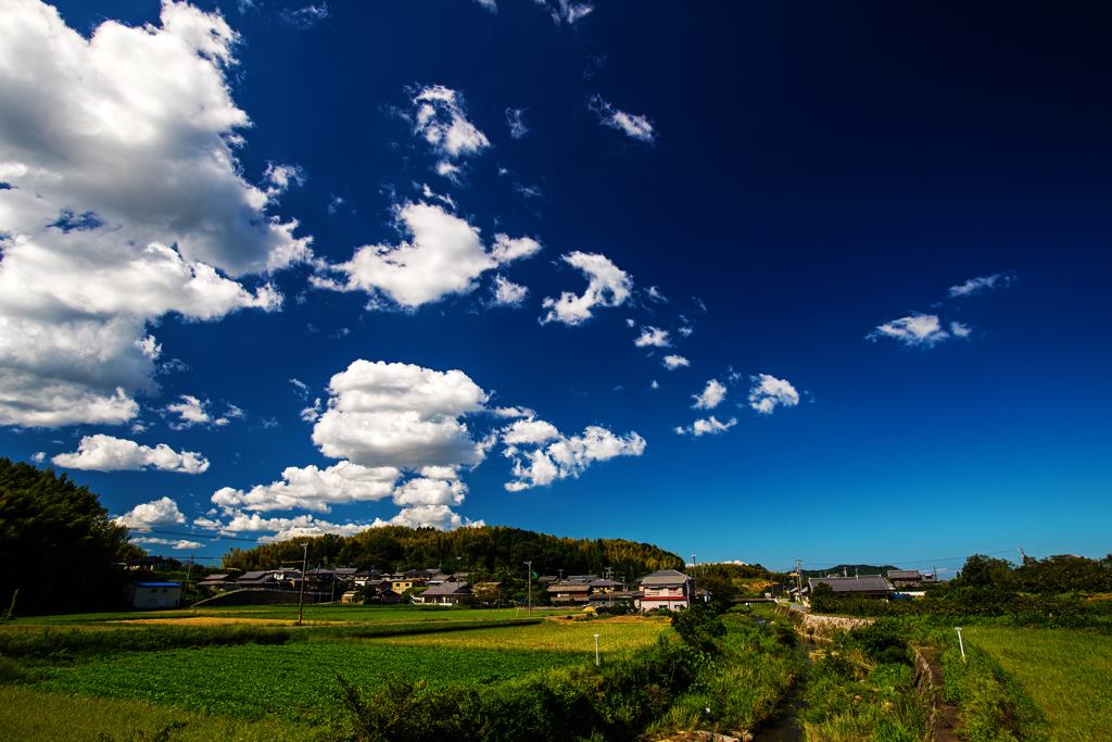 澄んだ空