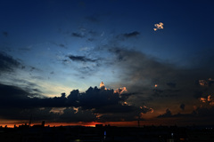 夕がた