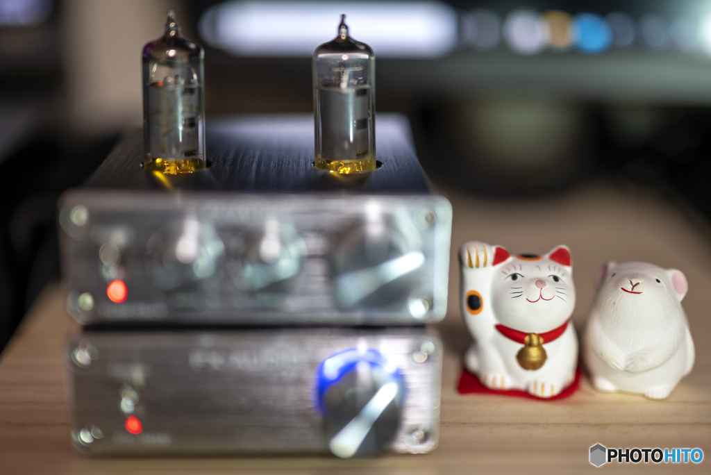 真空管アンプ..