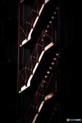 steel stairs