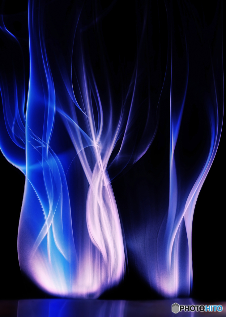 blue fire