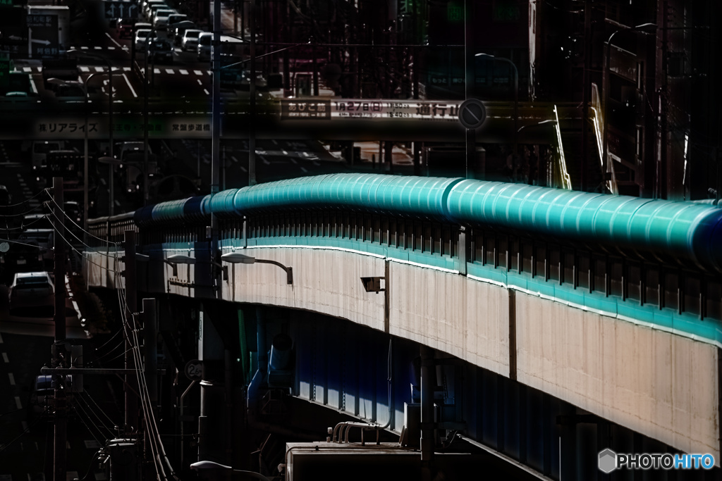 Cyan line