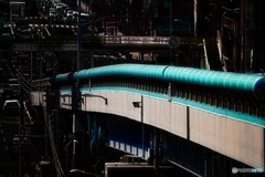 Cyan line