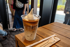 暑いので