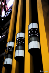Yellow straight line