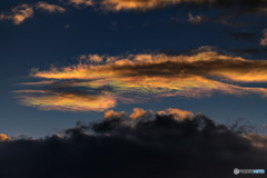 夕彩雲