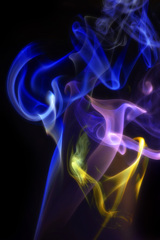 Color smoke