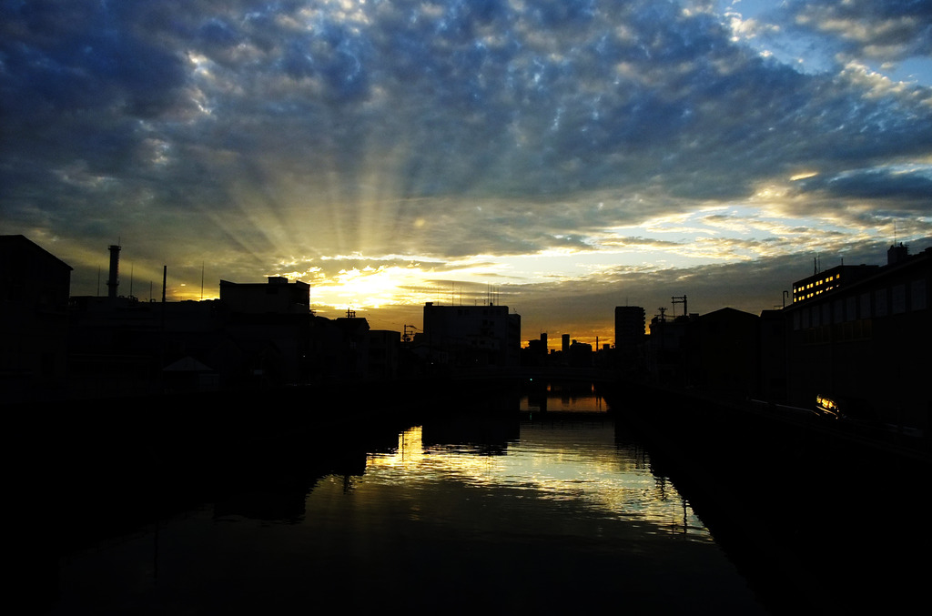 夕方
