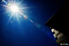 濃空＋レンズフレア