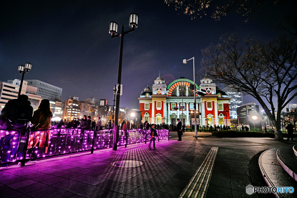 中之島中央公会堂前