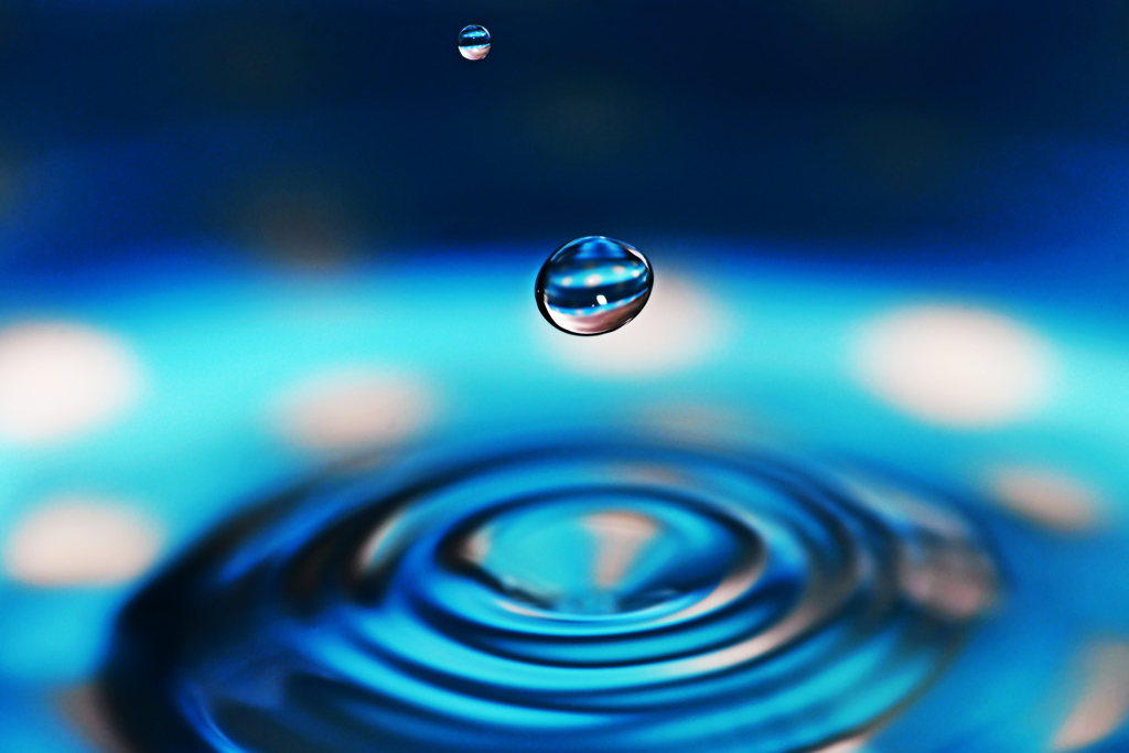 water blue