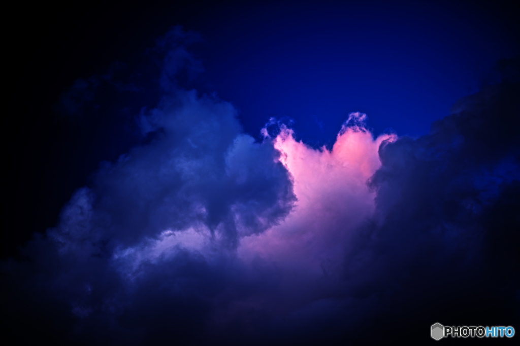 ピンク雲