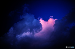 ピンク雲